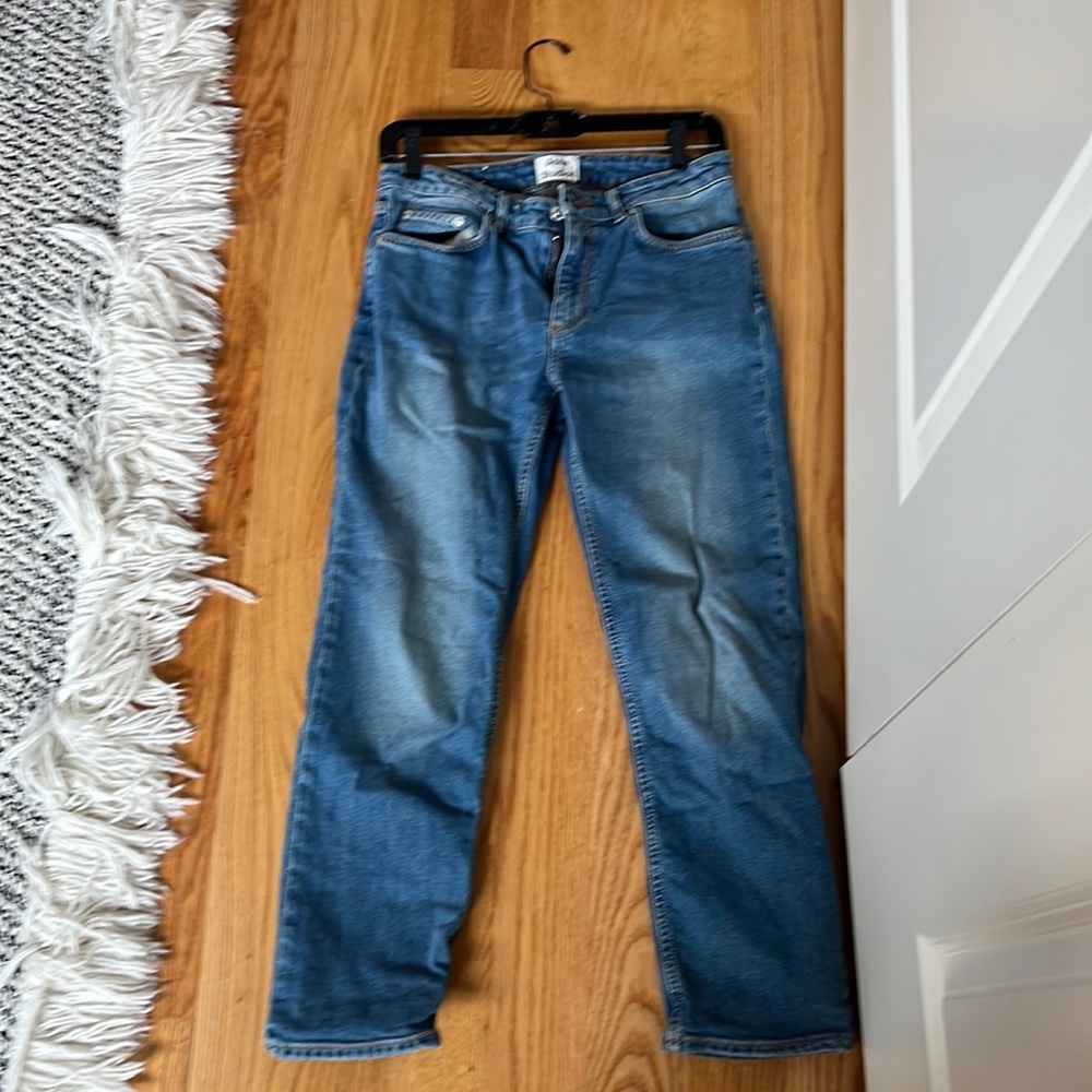 Acne studios straight leg jeans